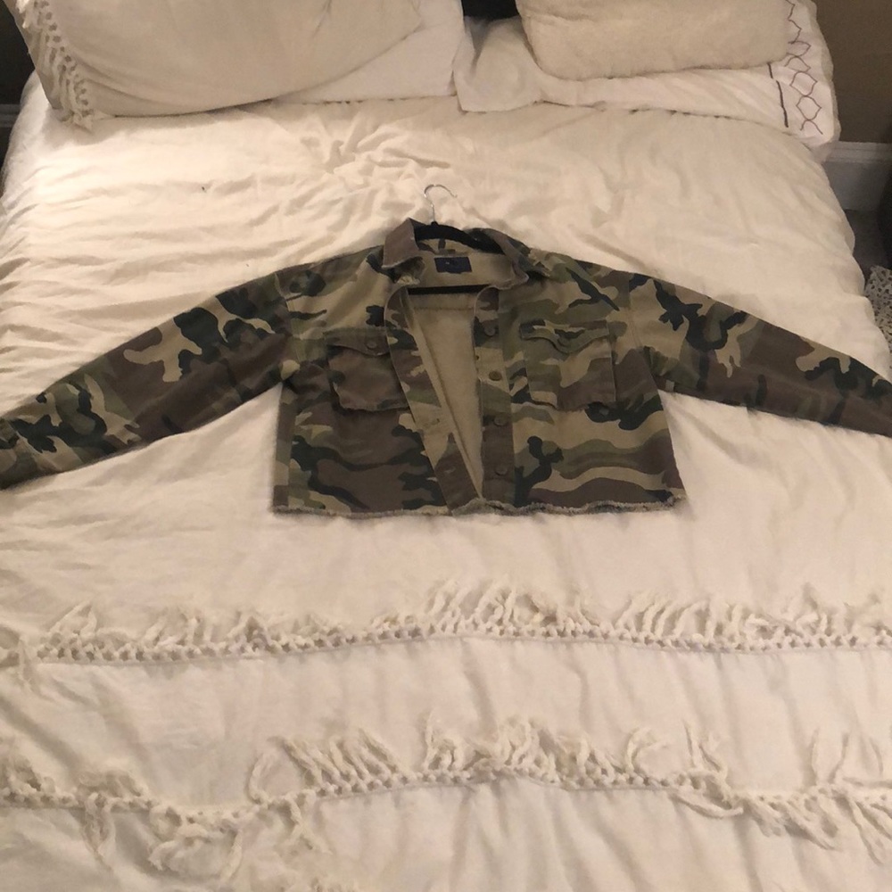 Camo Jean Jacket